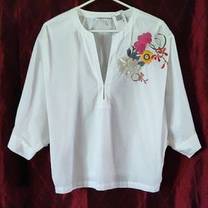 TRINA TURK Triana Top White S